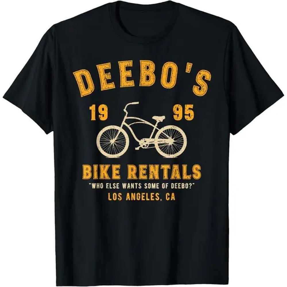 Vintage Fashion Fabrics - Men's Vintage Deebo's Bike Rentals Short-Sleeve