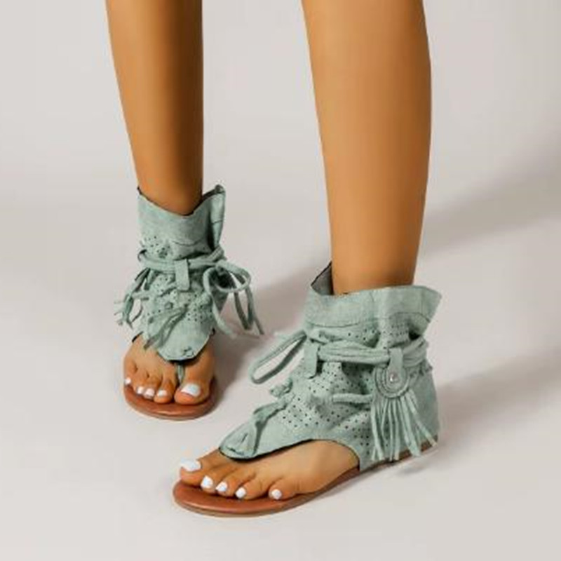 Vintage Fashion In 2026 - Luxury Sandals 2026 Retro Gladiator Ladies