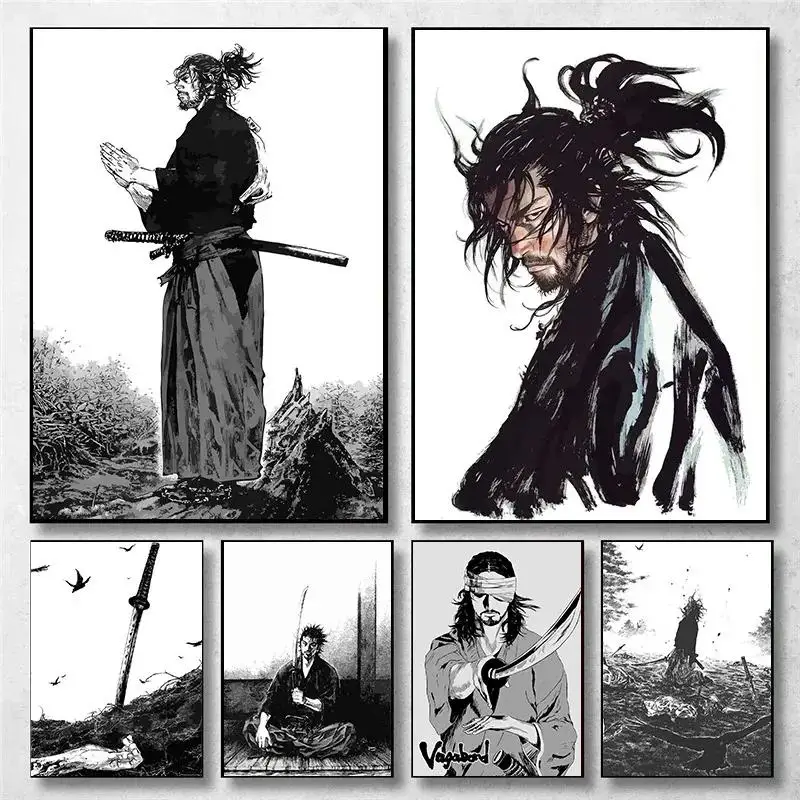 Vintage Japanese Anime Wall Ar - Vintage Fashion Wall Art ulasan dan harga