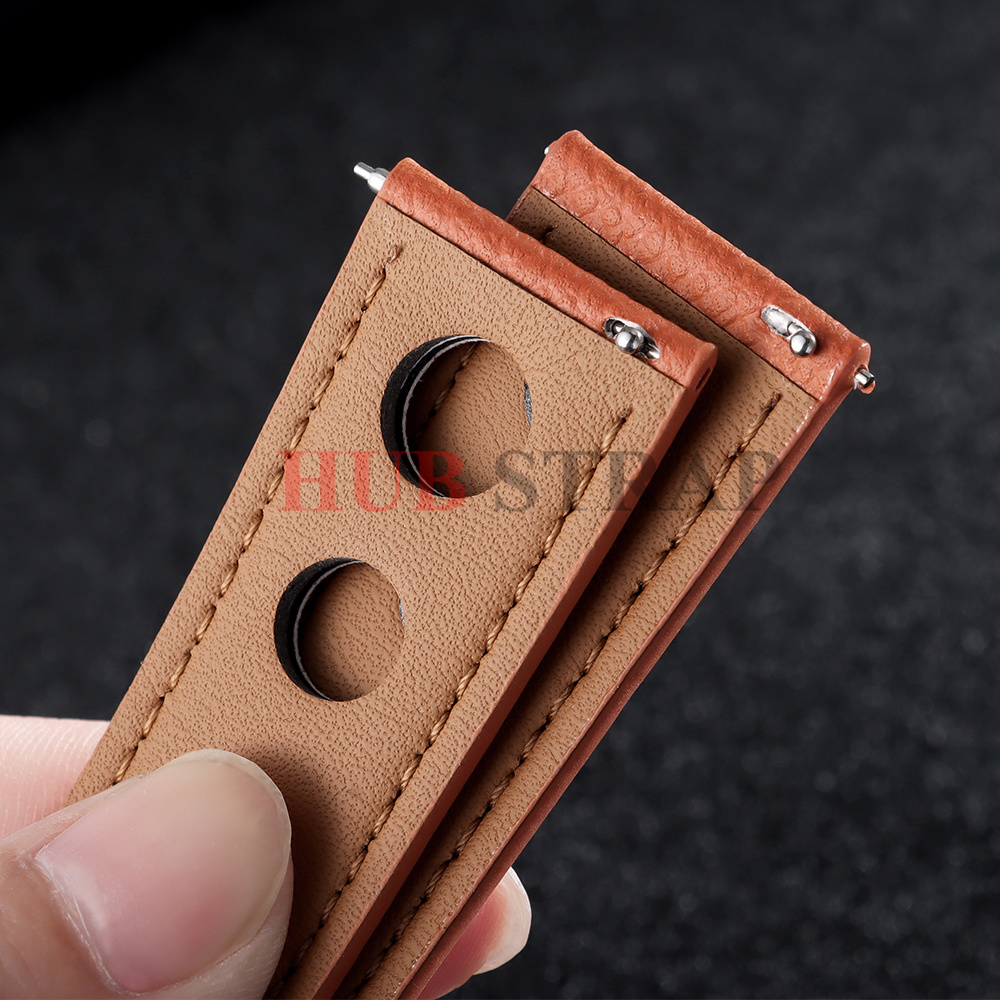 20mm 22mm Cowhide WatchStrap B - Vintage Fashion Labels ulasan dan harga