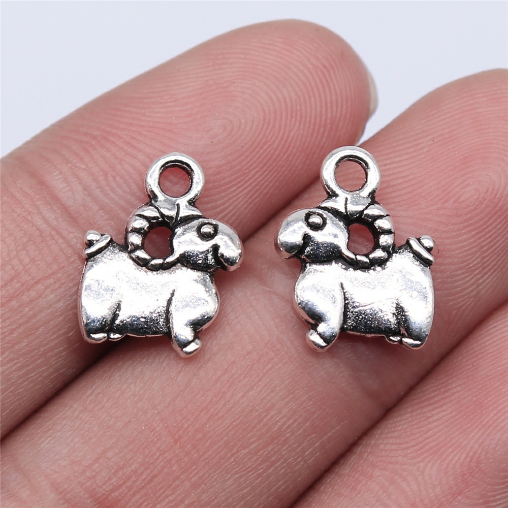 10pcs 11x14mm Antique Silver C - Vintage Fashion Tumblr ulasan dan harga