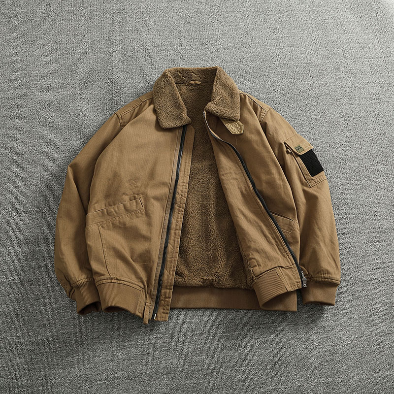 Cargo cotton coat coat imitati - Velvet Blazer Vintage ulasan dan harga