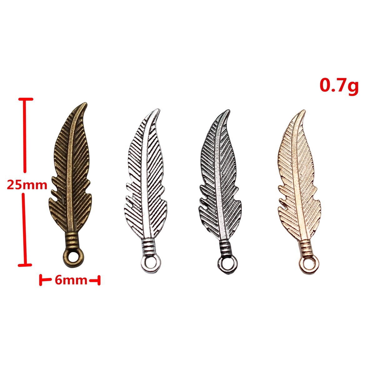Hollow Feather Charm Leaf Char - Vintage Fashion Tumblr ulasan dan harga