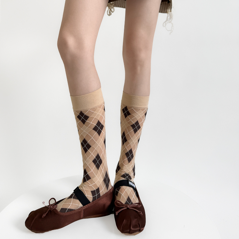 Women Socks College Style Plai - Velvet Blazer Vintage ulasan dan harga