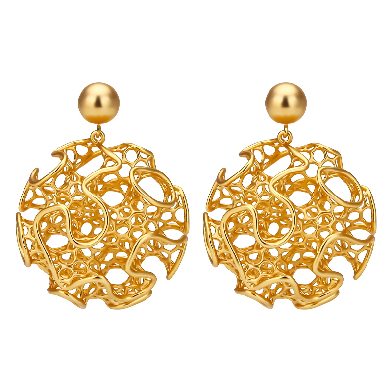 IVOG Round Vintage Earrings Fo - Vintage Fashion Websites ulasan dan harga