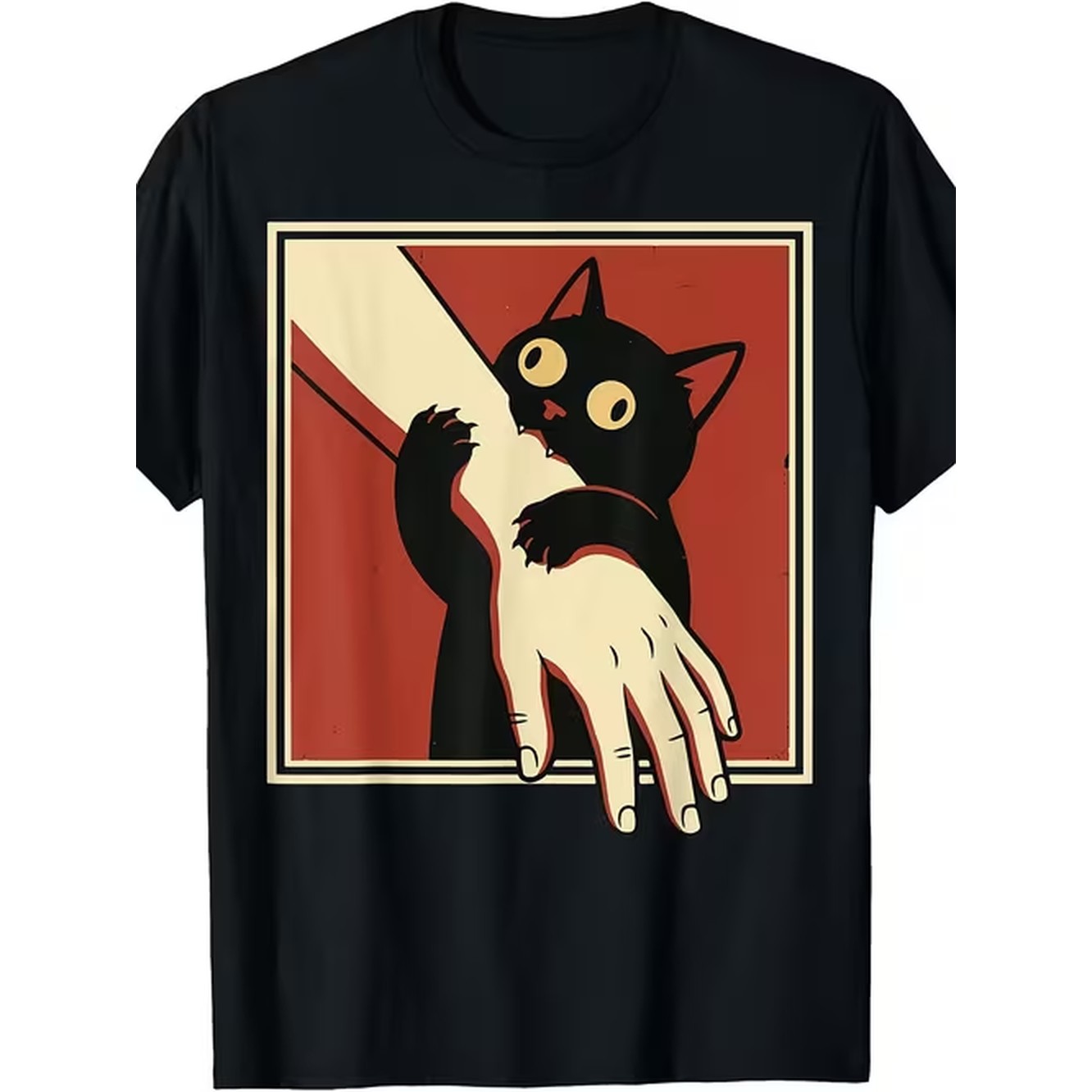 item picture retro cat biting  - Vintage Fashion Retro Outfit ulasan dan harga