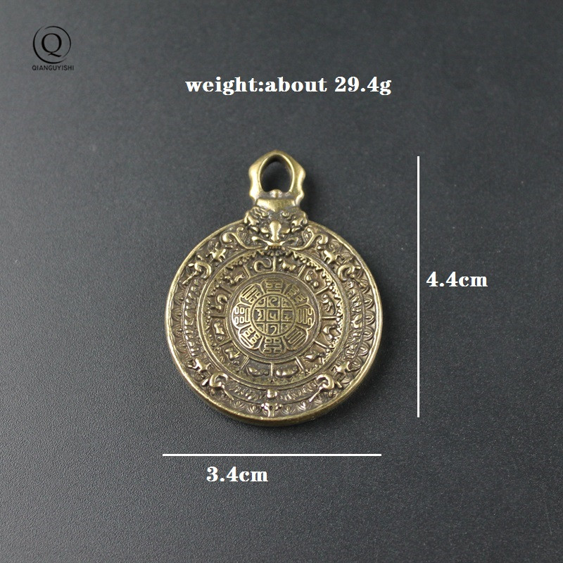 Vintage Brass Buddhist Tantra  - Vintage Fashion Labels ulasan dan harga