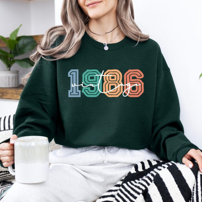 Vintage 1986 40th Birthday Win - Vintage Fashion Retro Outfit ulasan dan harga