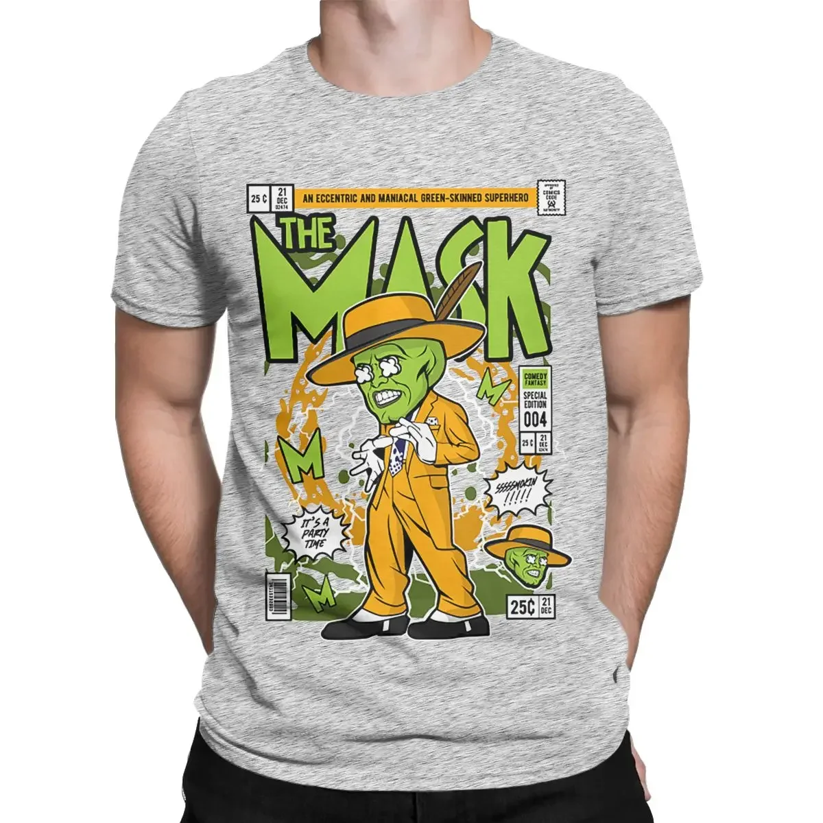 Vintage Movie USA Jim Carrey T - Vintage Fashion Fabrics ulasan dan harga