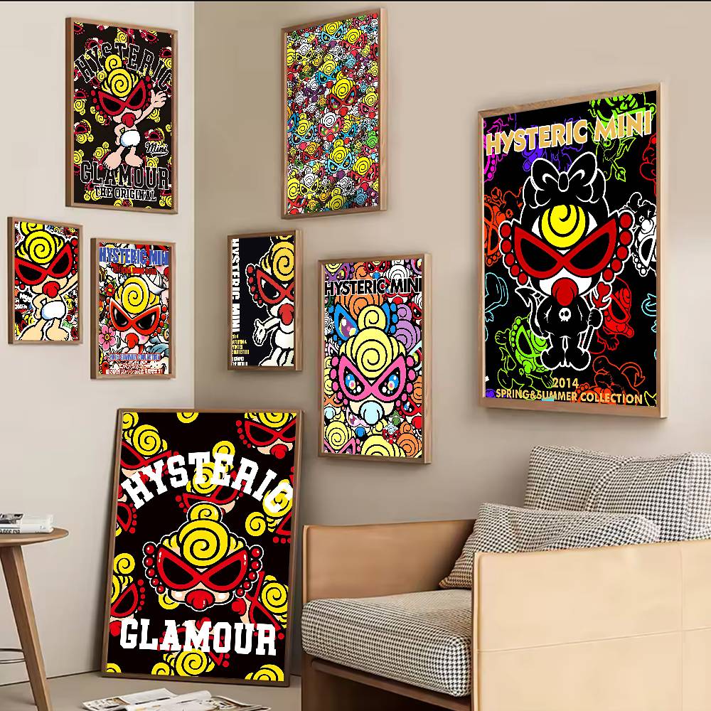Japan Fashion H-Hysteric M-Min - Vintage Fashion Prints For Wall ulasan dan harga