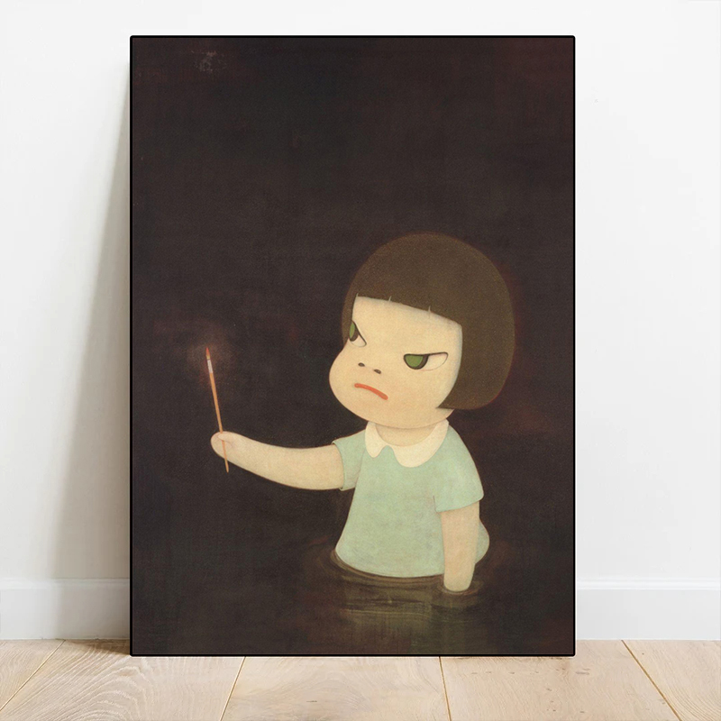 1pc frameless canvas painting  - Vintage Fashion Wall Art ulasan dan harga