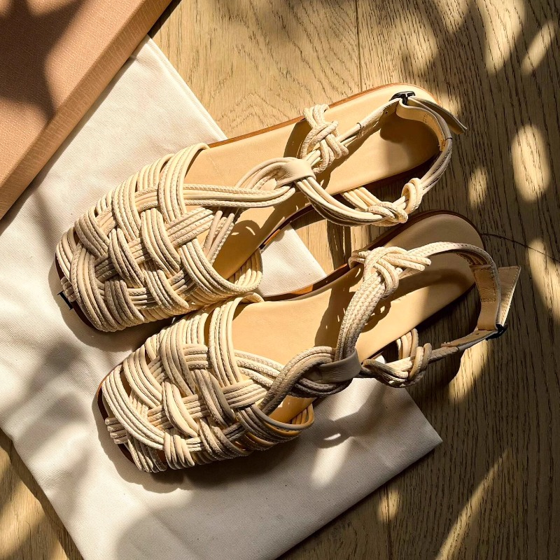 Vintage Hand-woven Flat-bottom - Vintage Fashion In 2026 ulasan dan harga